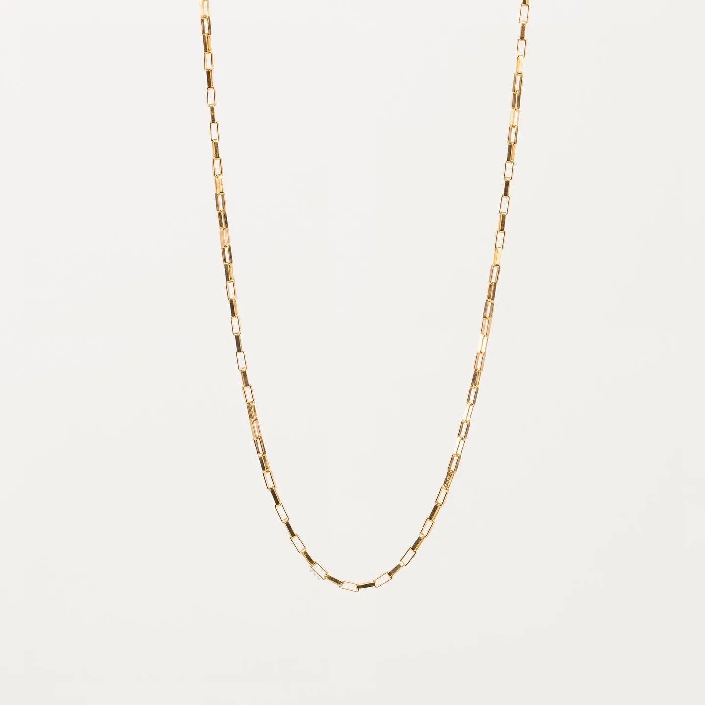 Everyday Linked Necklace Double Stack Set