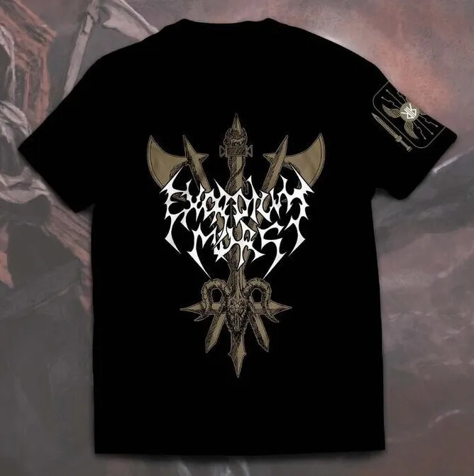 EXORDIUM MORS (NZL) - Axes Logo Black T-SHIRT