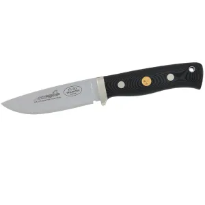 Fallkniven F1/3G Fixed 3.9" Blade Micarta Handle Knife-Black