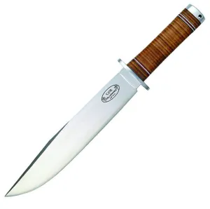 Fallkniven NL1 Fine Edge Fixed Blade Knife w/Leather Sheath