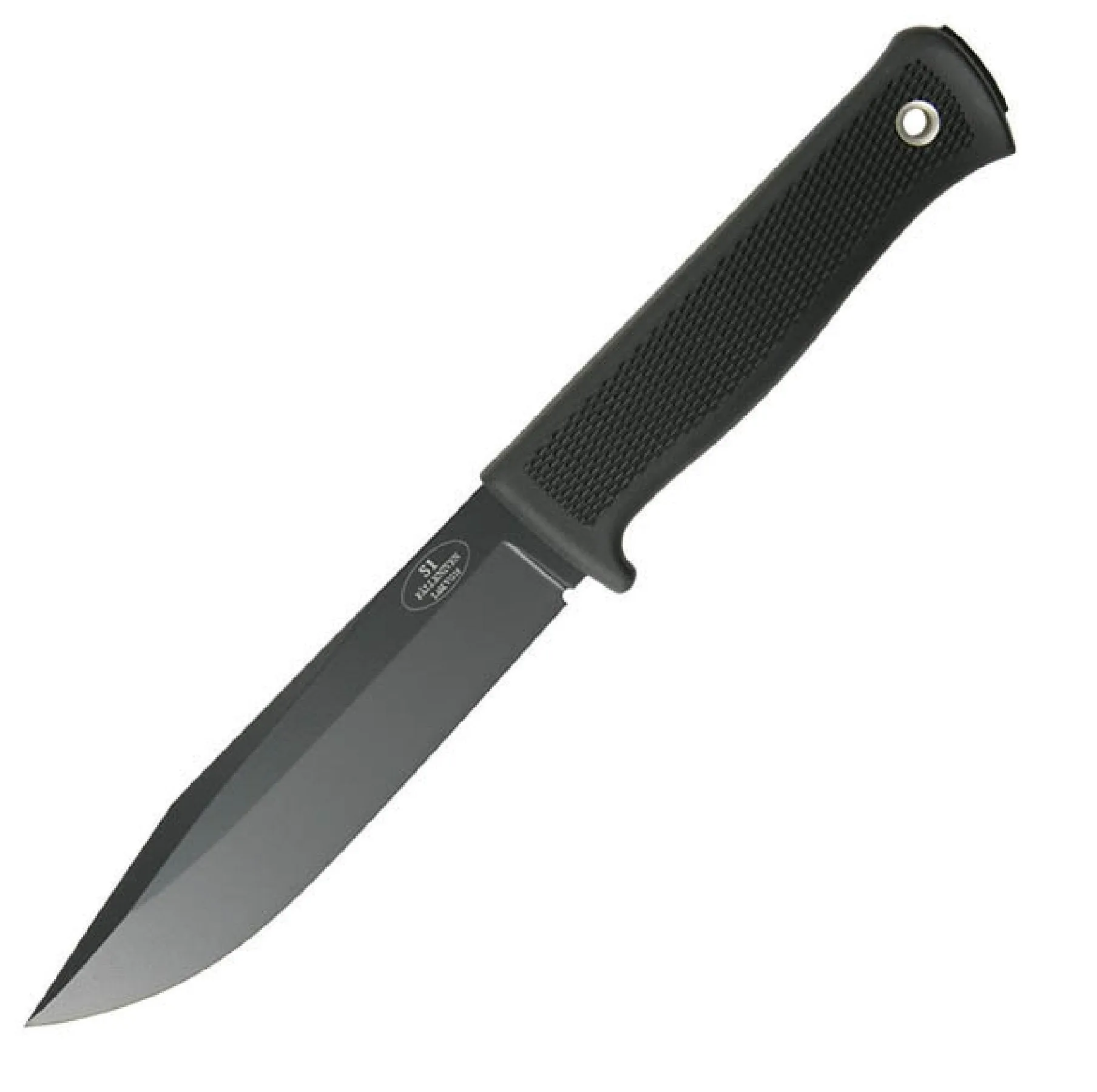 Fallkniven S1 Fine Edge Fixed Blade Knife w/Zytel Sheath Blk