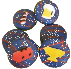 Father's Day icing Chocolate Covered Oreos
