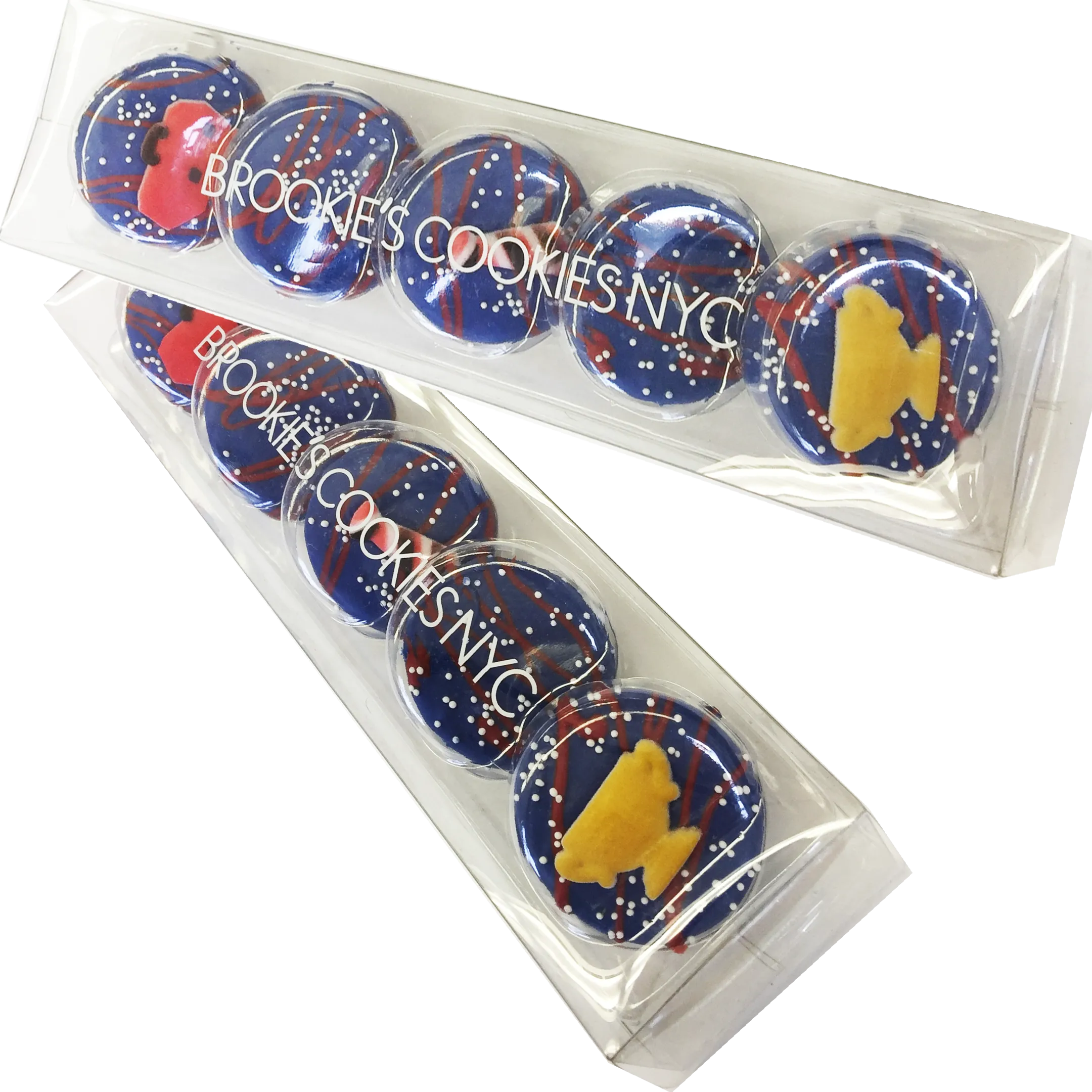 Father's Day icing Chocolate Covered Oreos