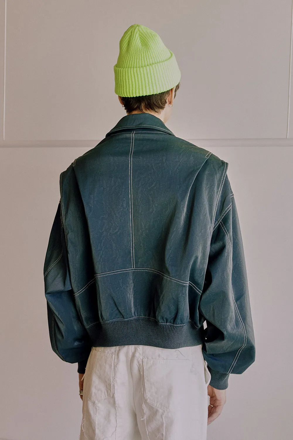 Faux Leather Moto Jacket