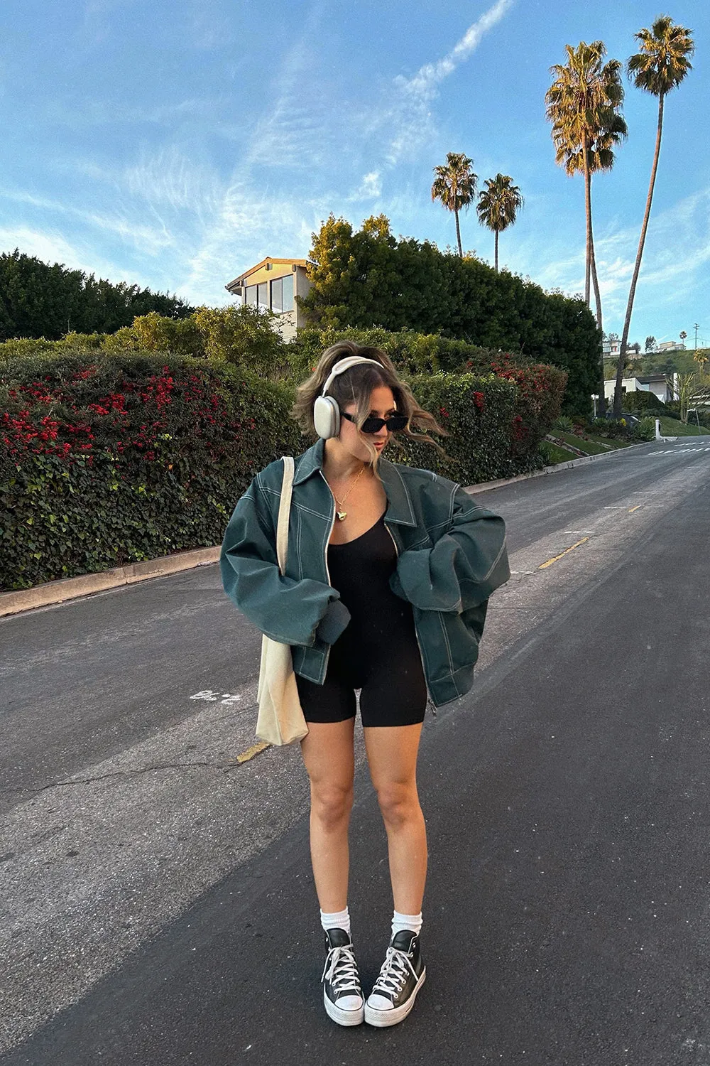 Faux Leather Moto Jacket