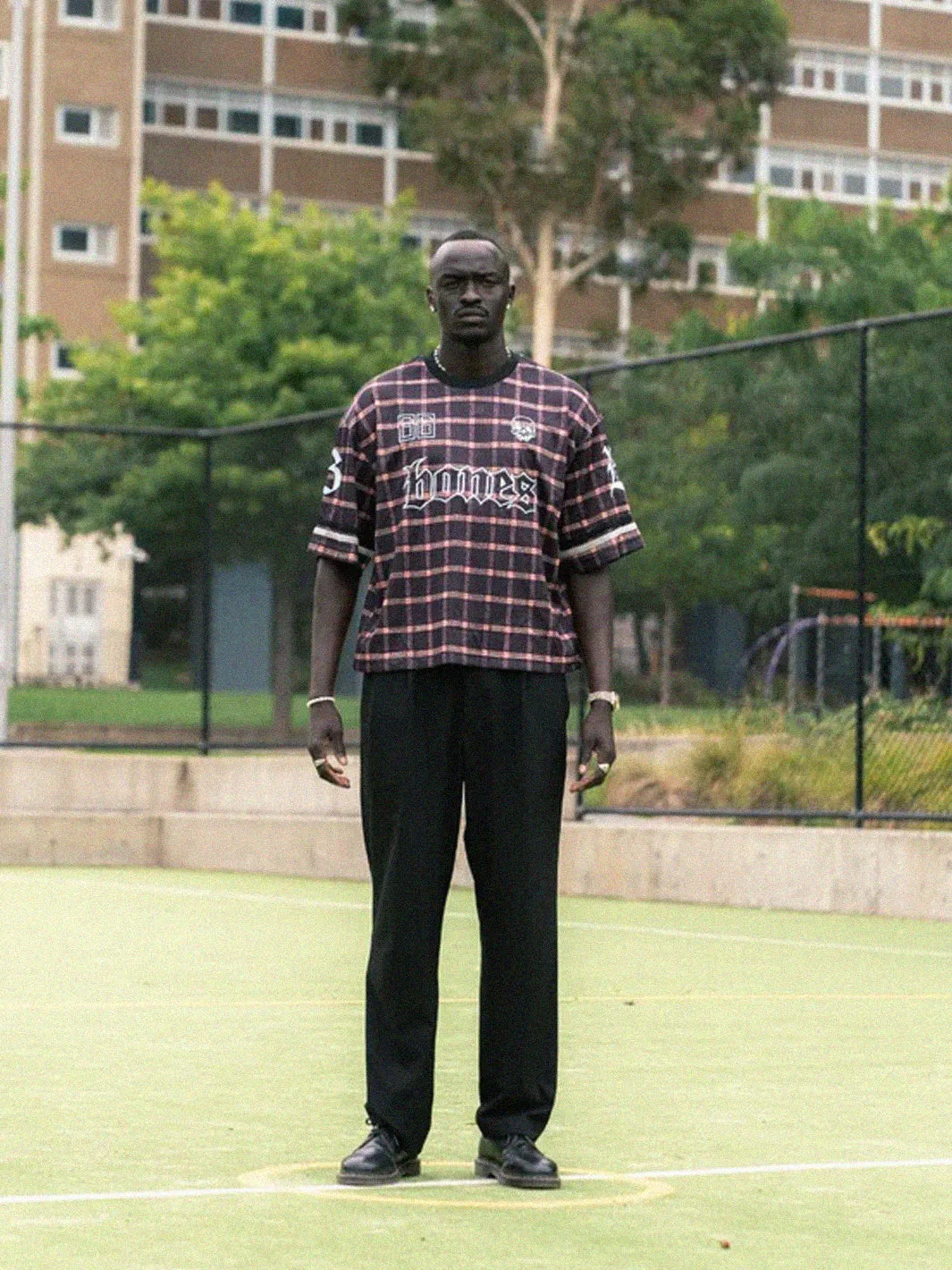 FC CHECK JERSEY - MESH BLACK