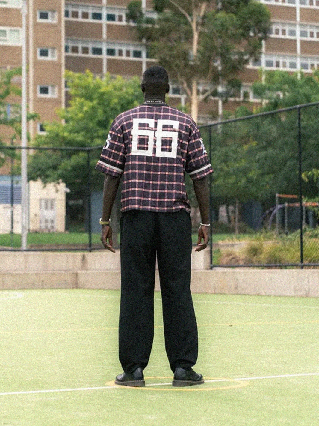 FC CHECK JERSEY - MESH BLACK