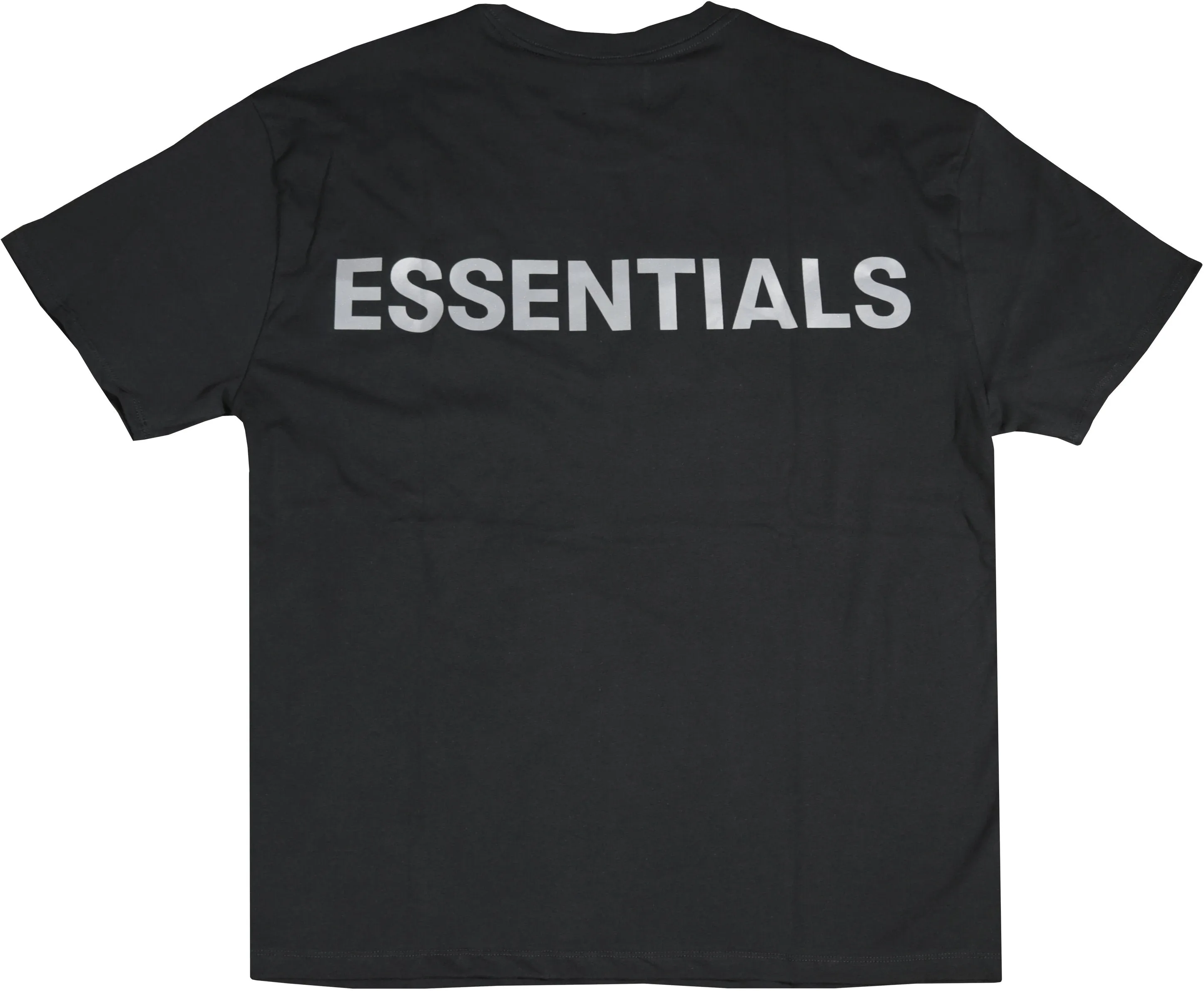 FEAR OF GOD ESSENTIALS "3M Logo" Boxy Tee Black
