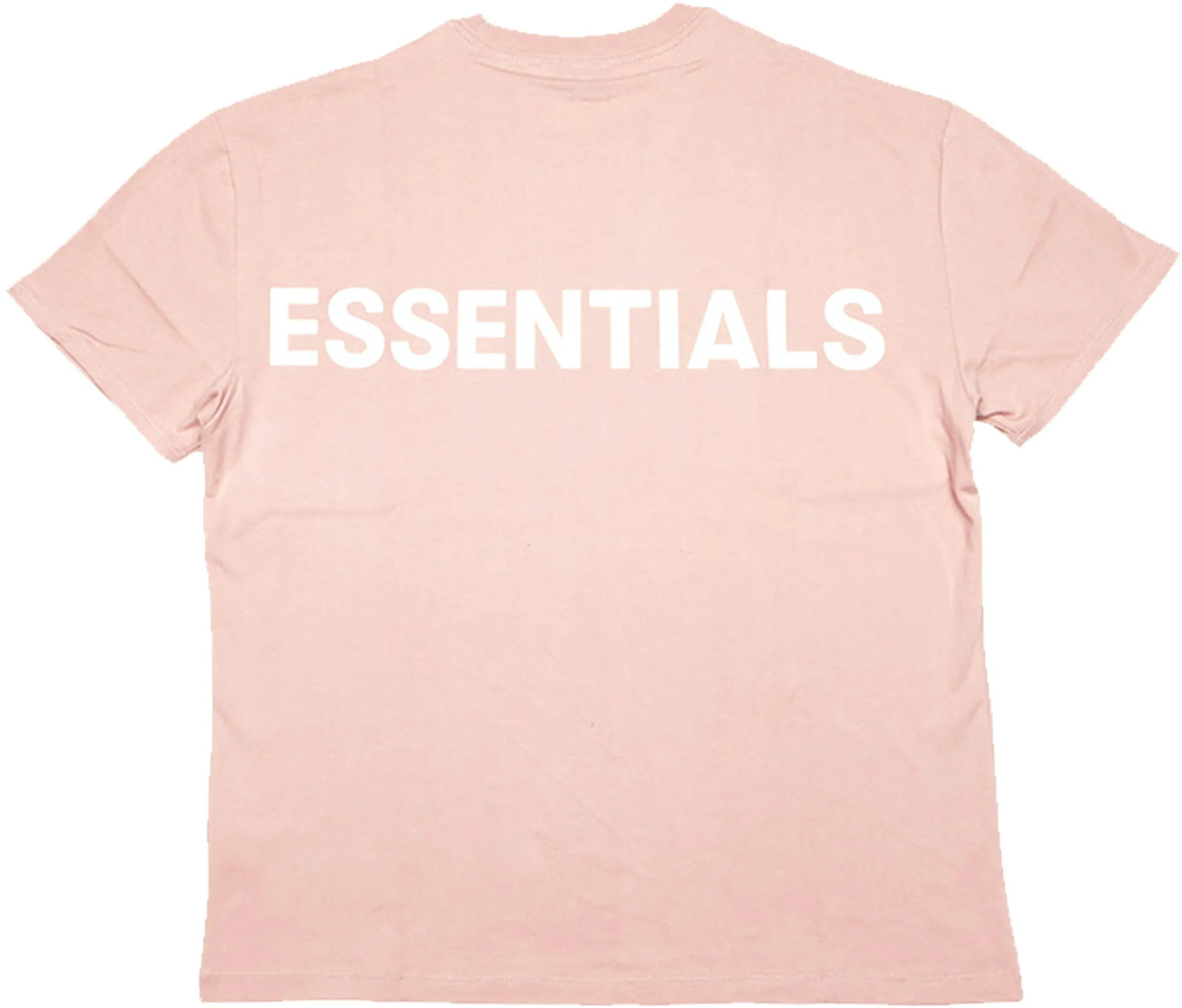 FEAR OF GOD ESSENTIALS "3M Logo" Boxy Tee Blush