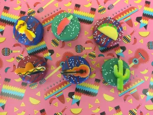 Fiesta Chocolate Covered Oreos