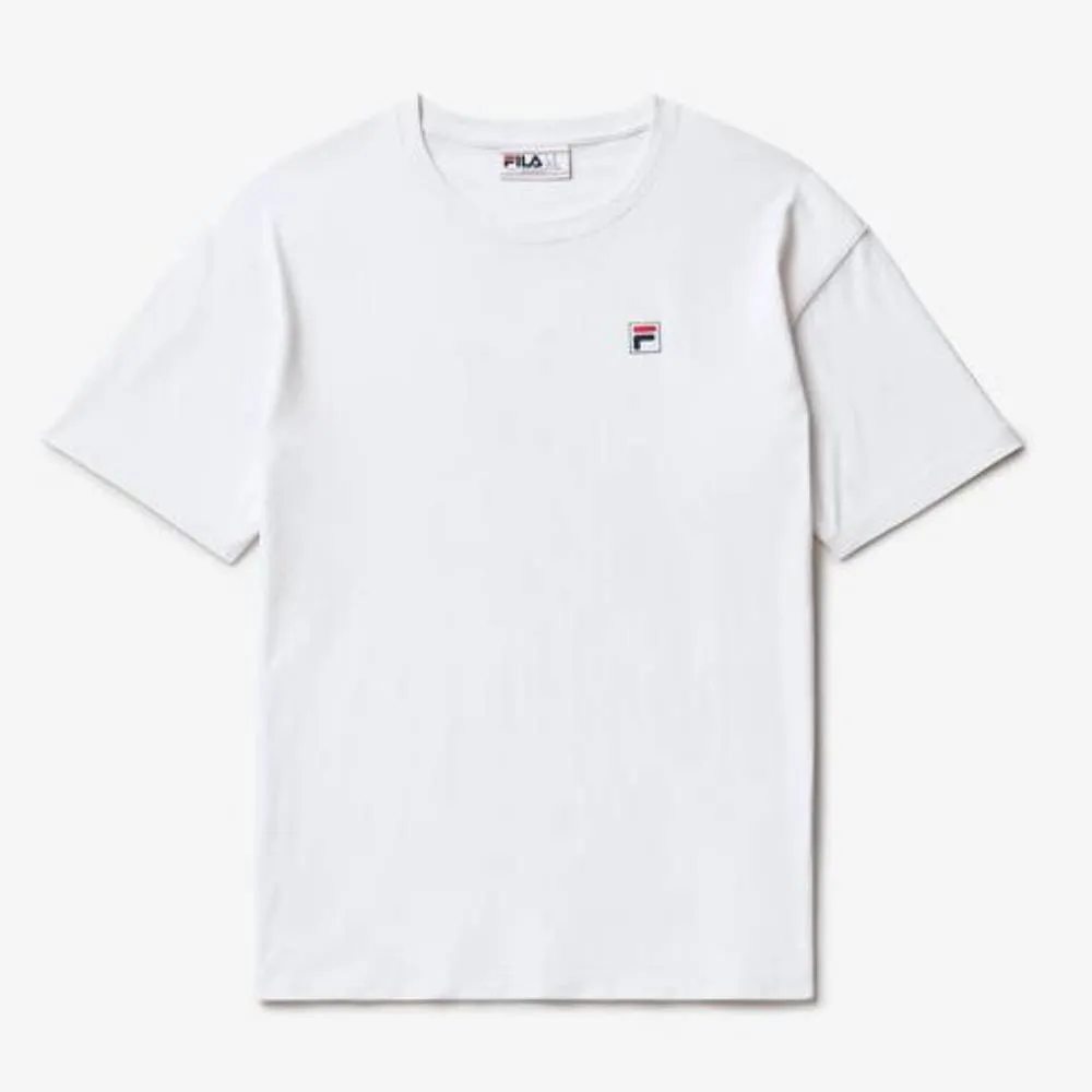 Fila Unisex Classic Relaxed Tee Top (White)