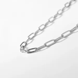 Finn Necklace 18" Rhodium Plated | Thatch