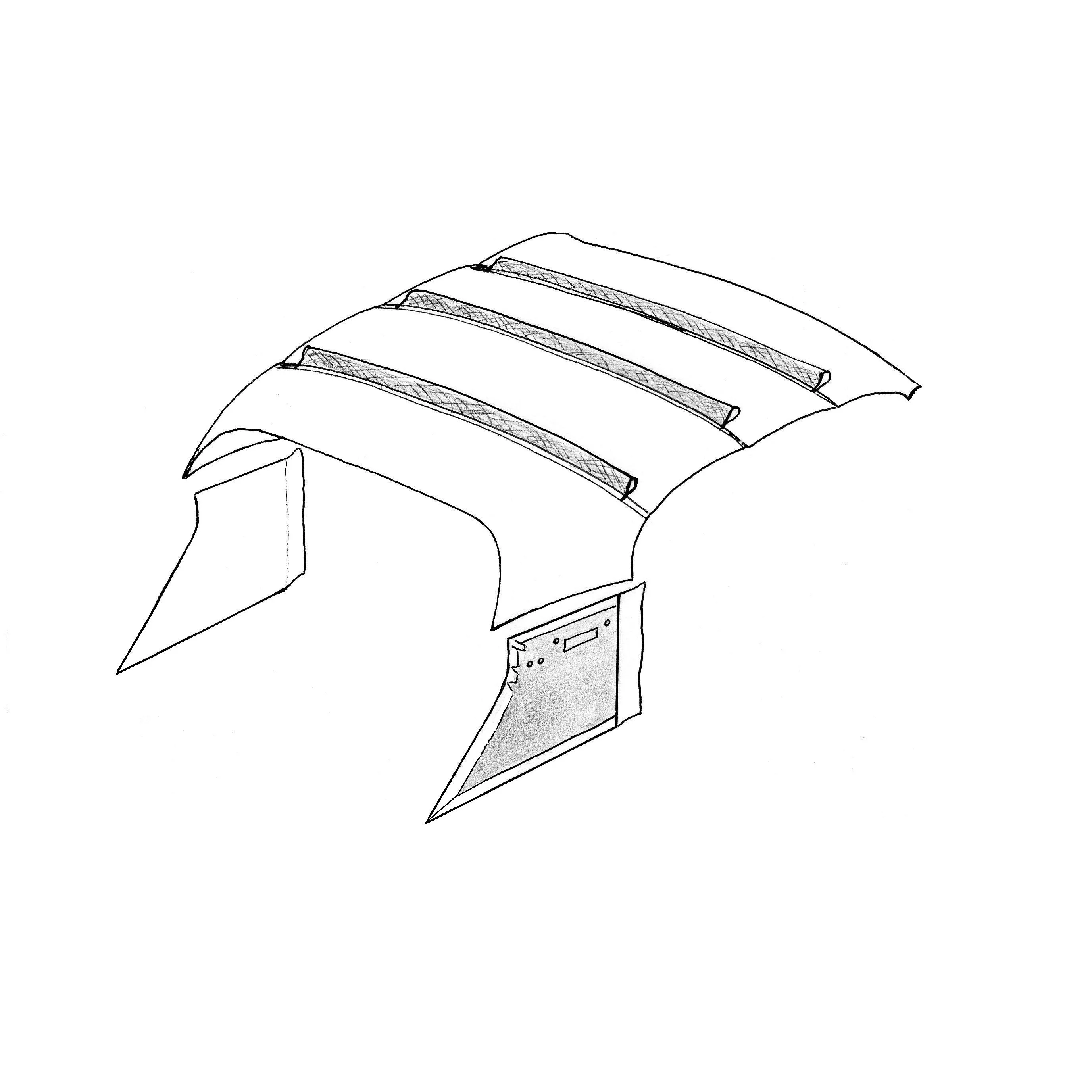 FIXED HEAD COUPE HEADLINING