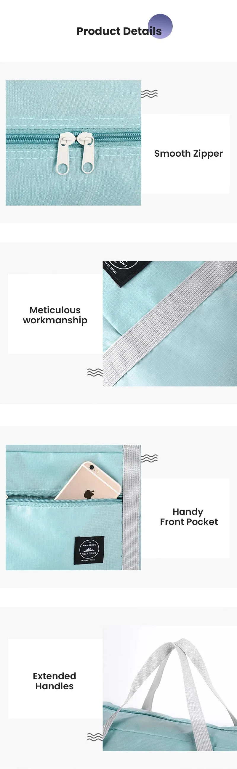 Foldable sport bag