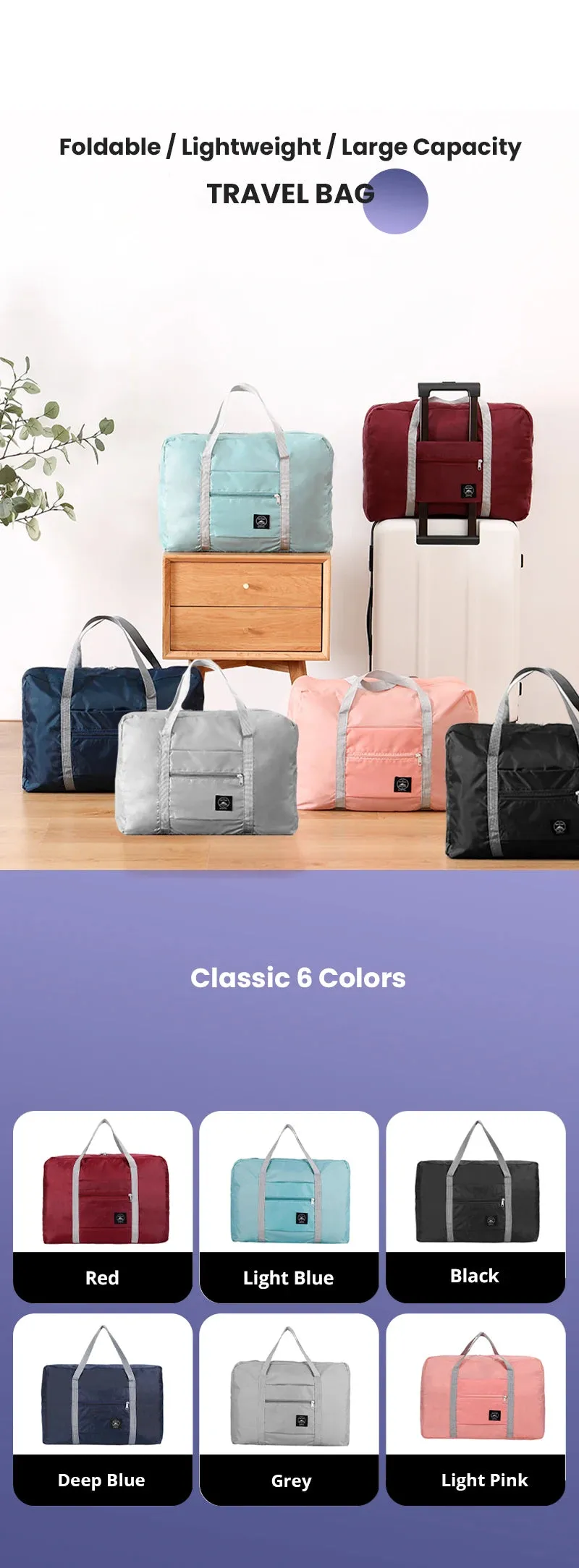 Foldable sport bag