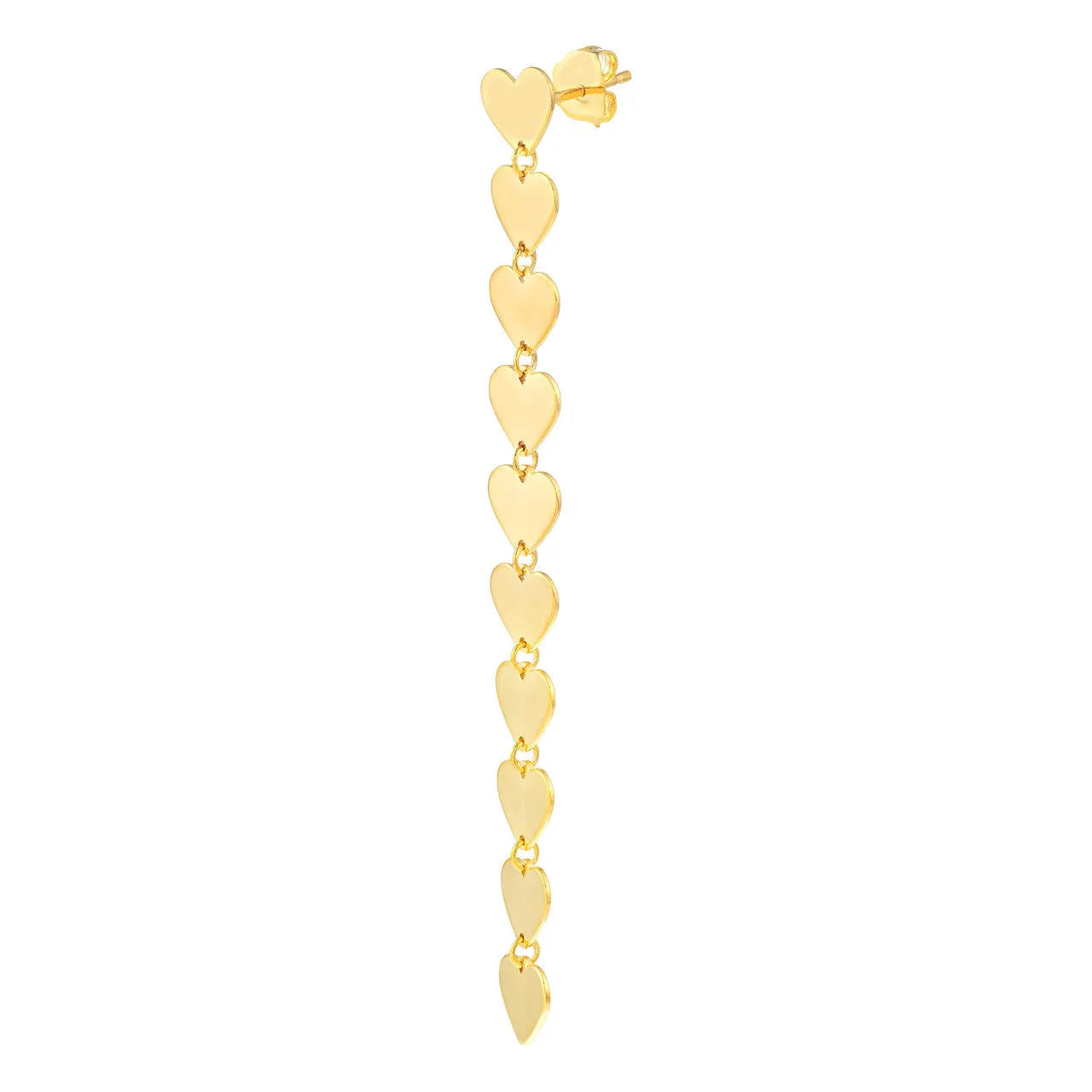 Forever Heart Drop Earrings