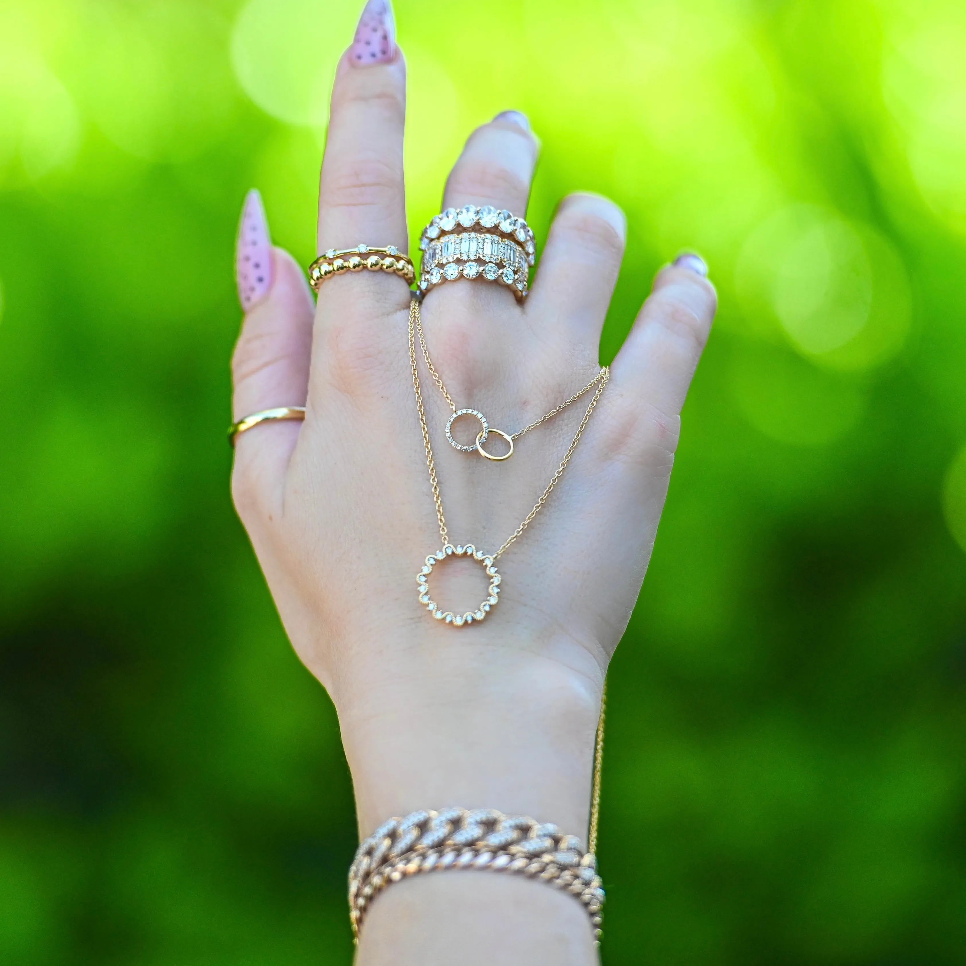Forever Linked Diamond Pendant