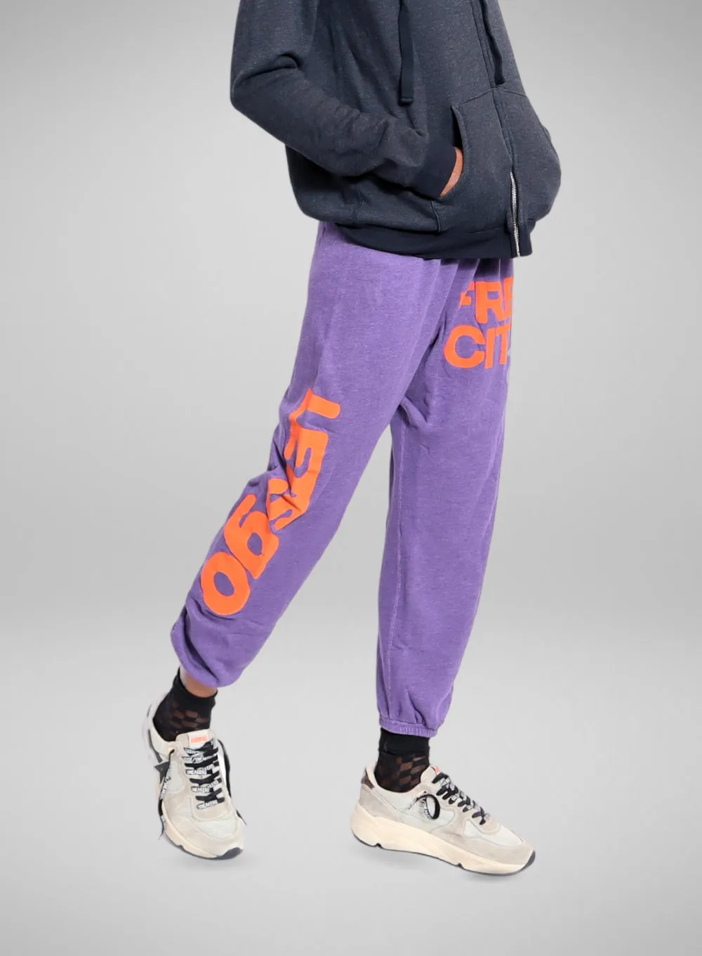 FREE CITY | Purple LetsGo Sweatpants