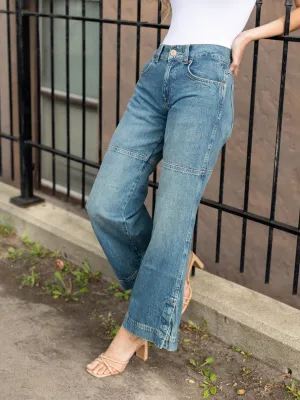 Free People Benji Relaxed Wide Leg