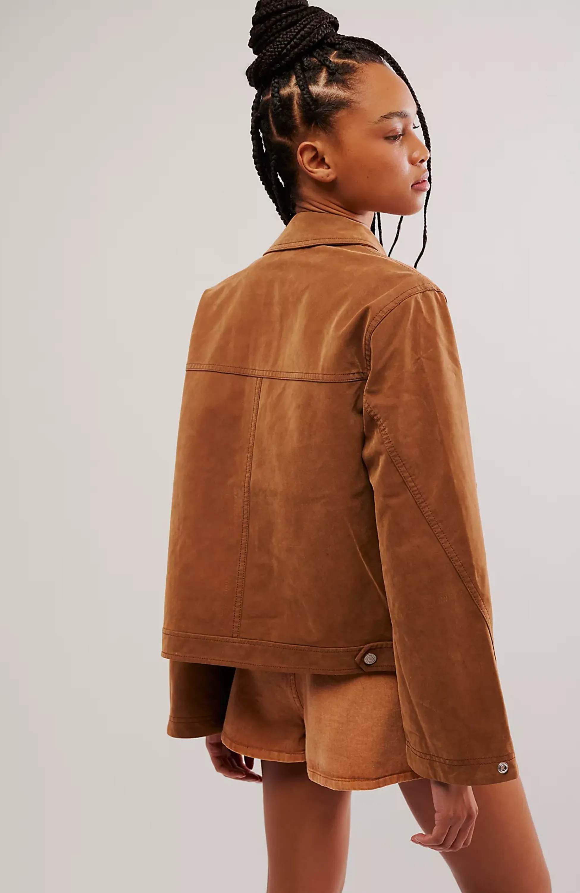 Free People - Blair Vegan Suede Jacket