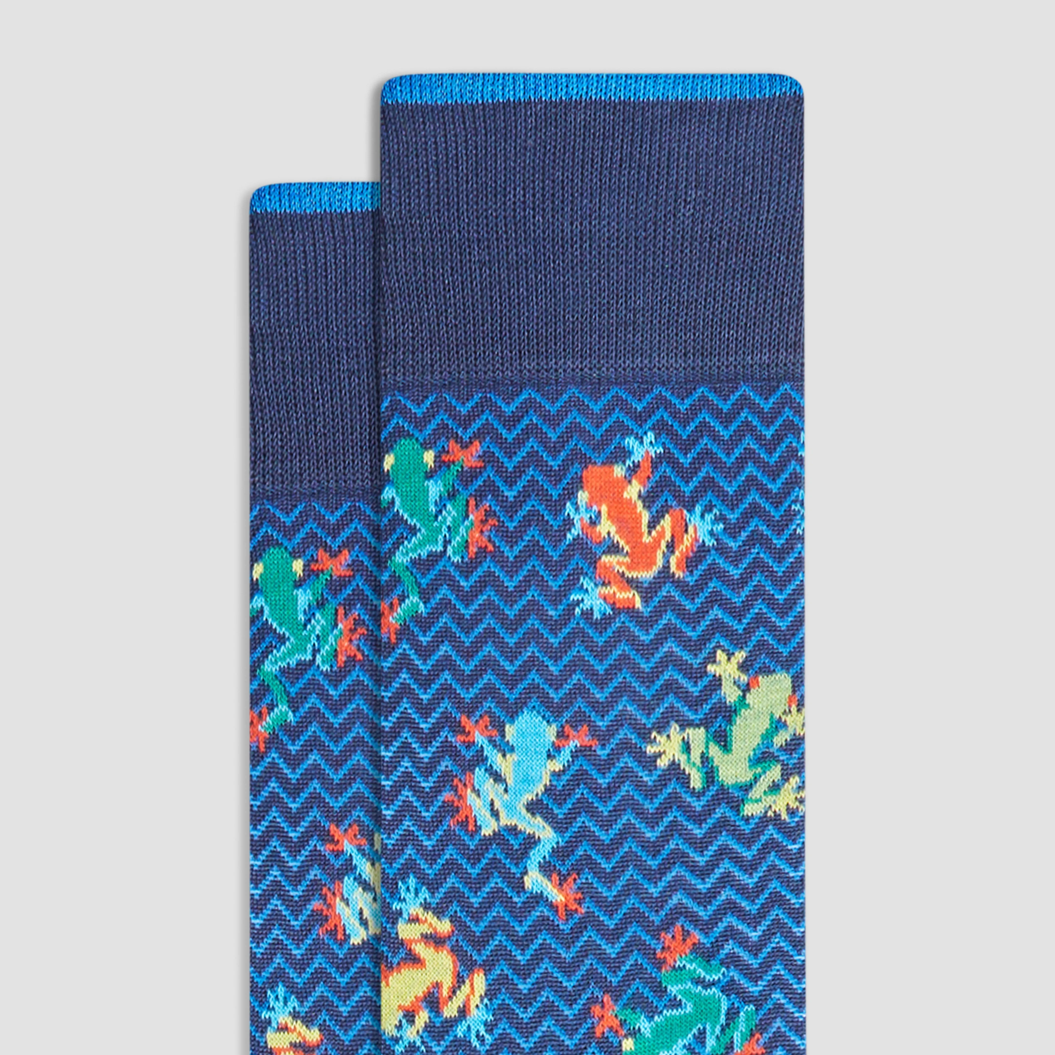 Frogs Mid-Calf Socks