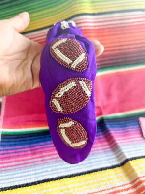 Game Day Headband, Purple