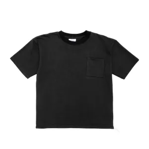 Garbstore Men Drop Out Sports Pocket Tee Black