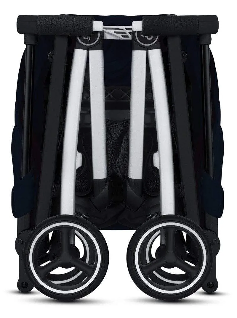 GB Pockit Plus All-City Stroller - Velvet Black with Raincover