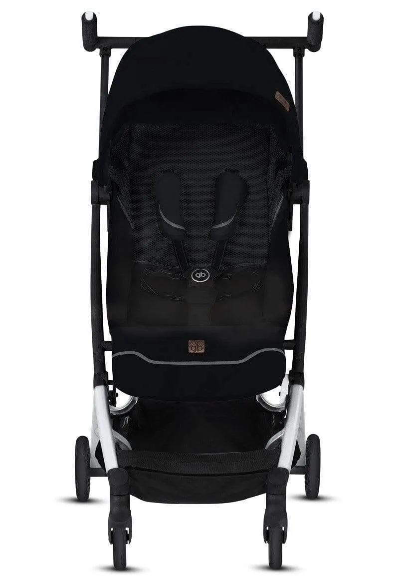 GB Pockit Plus All-City Stroller - Velvet Black with Raincover