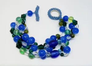 Gemini Beaded Toggle Bracelet