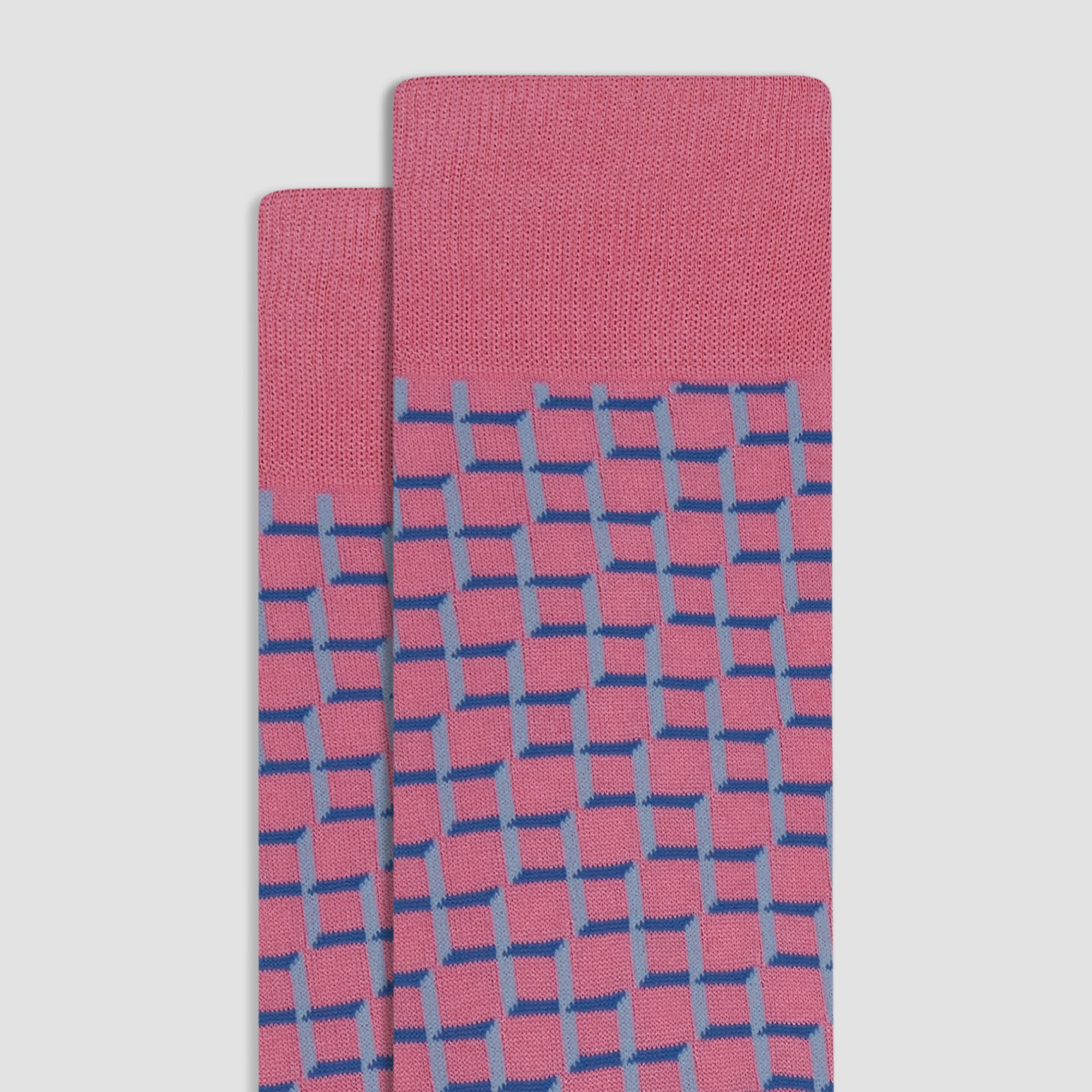 Geometric Mid-Calf Socks