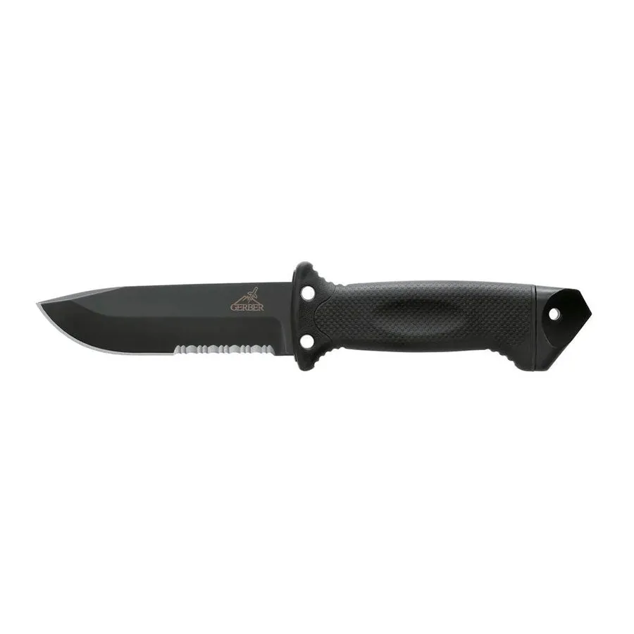 Gerber LMF II Infantry Serrated Fixed Knife Black
