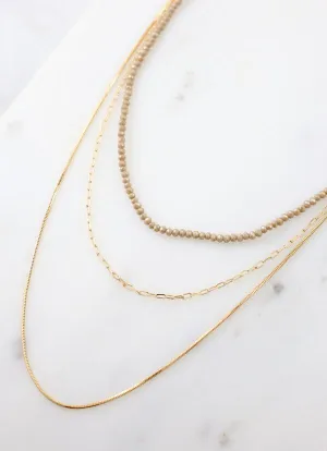 Giselle Triple Layered Necklace