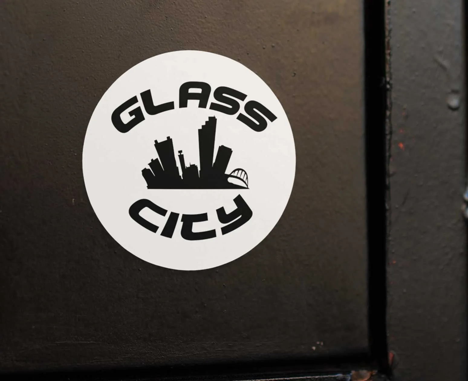Glass City - Sticker