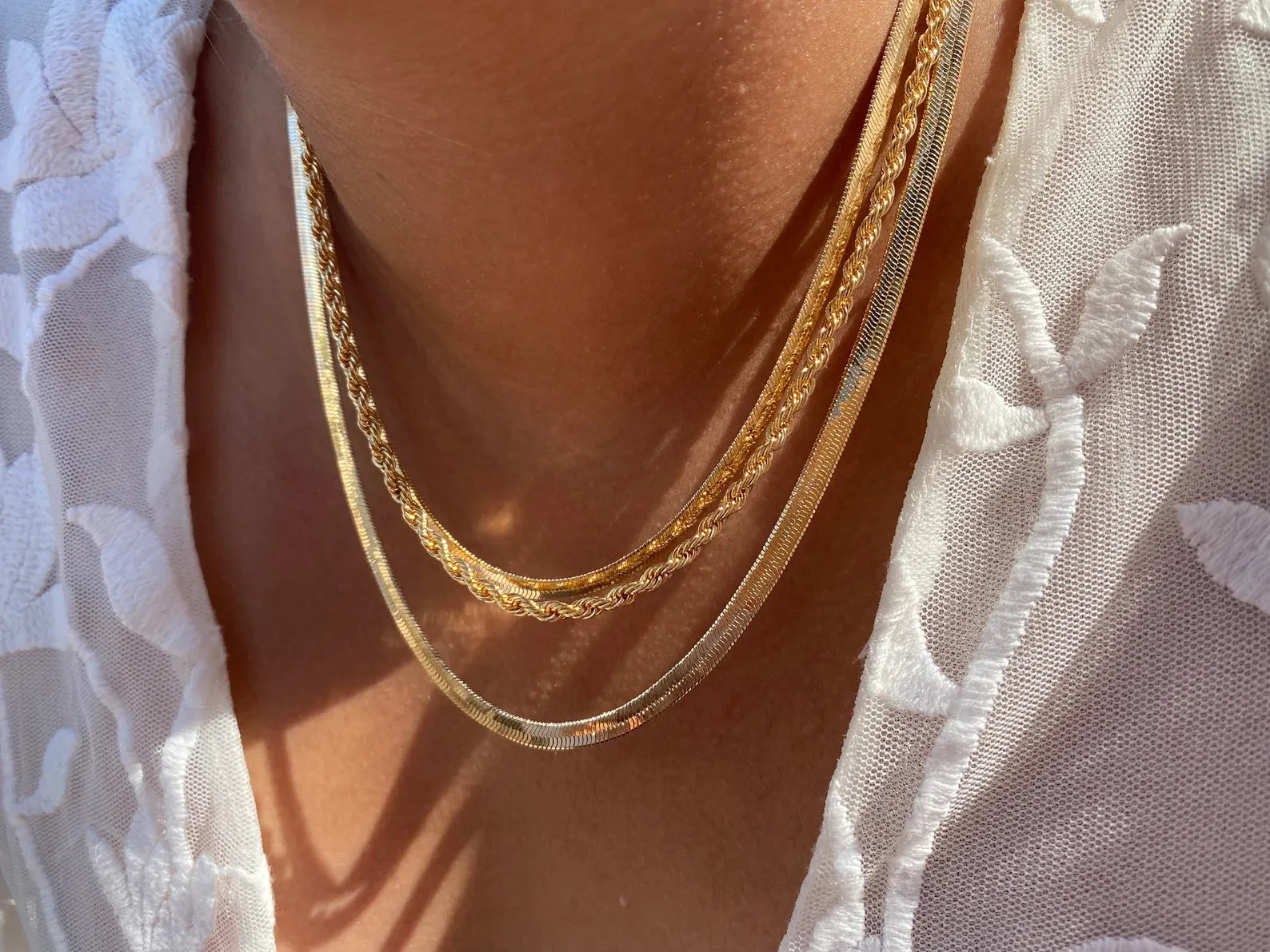 Gold Dripping Set