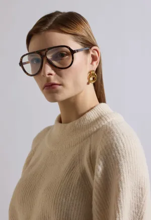 Gold Linked Earrings