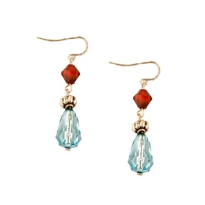 GOLD-MULTI EARRINGS  #SE30720_GLD-MLT (BG3)