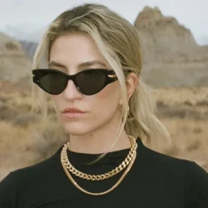 Gold Plated Layered Chunky Chain Link Necklace