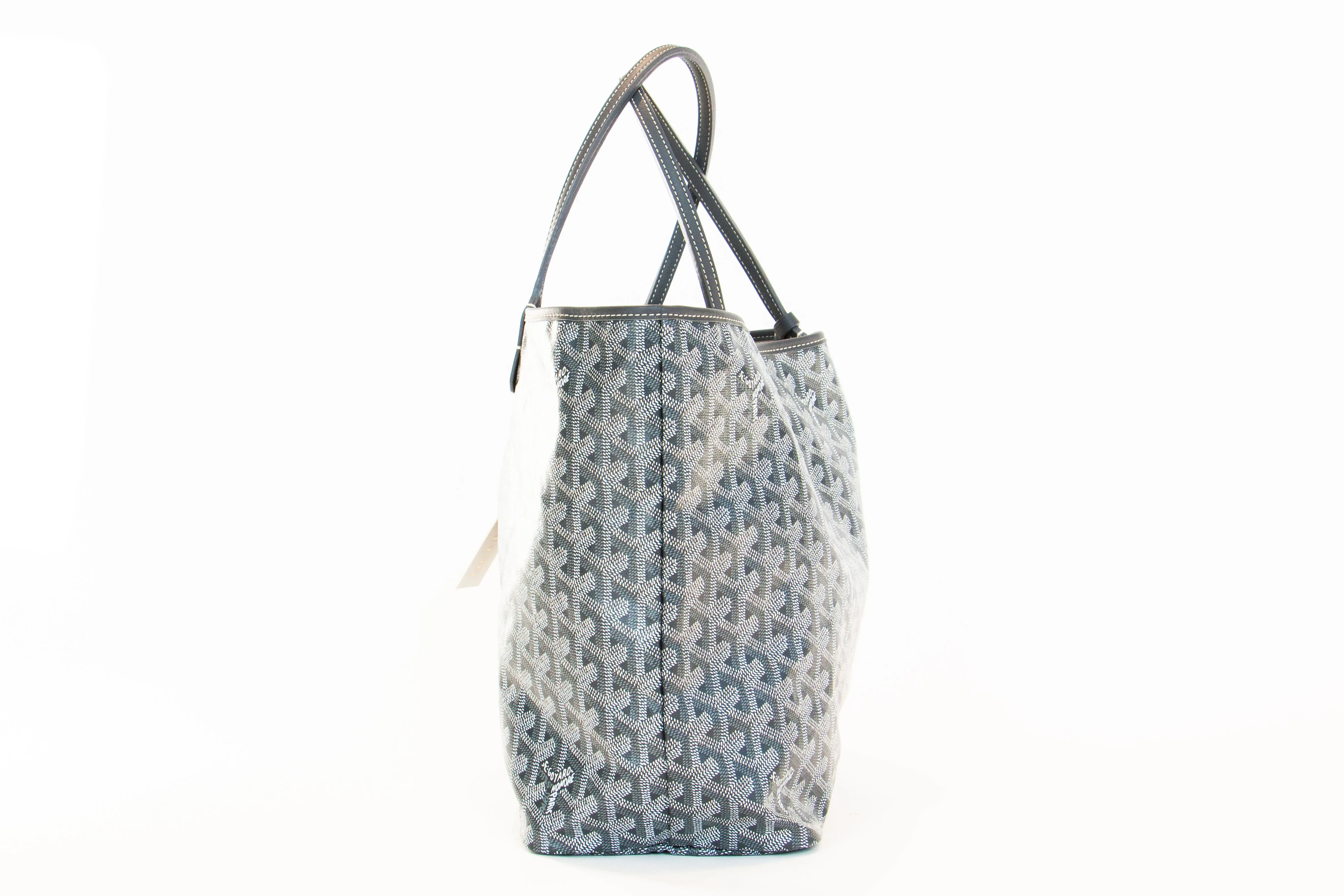 Goyard Goyardine St. Louis PM W/ Pouch (Grey)