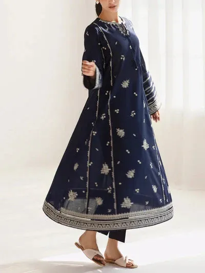 Grace Z13- Stitched Embroidered 2Pc Marina Dress.