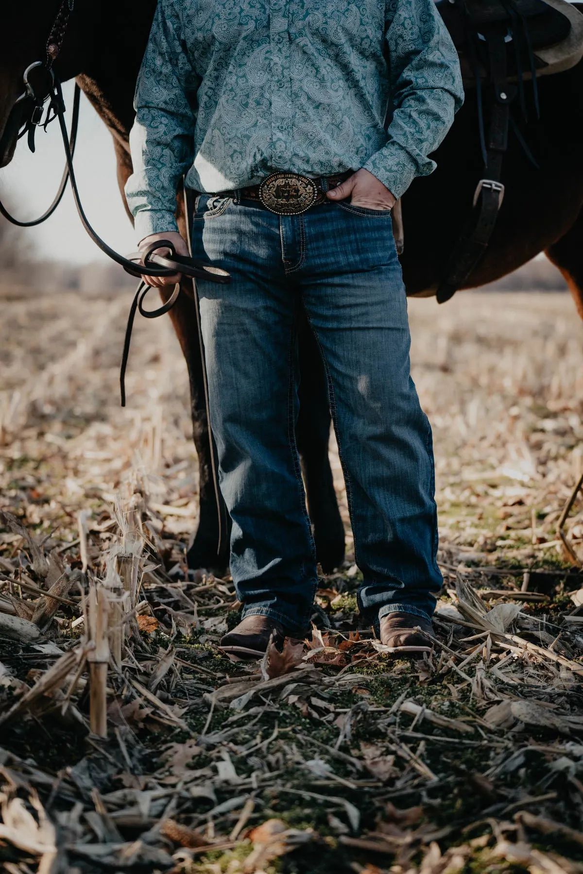 ‘Grant’ Men's CINCH Relaxed Bootcut Jean