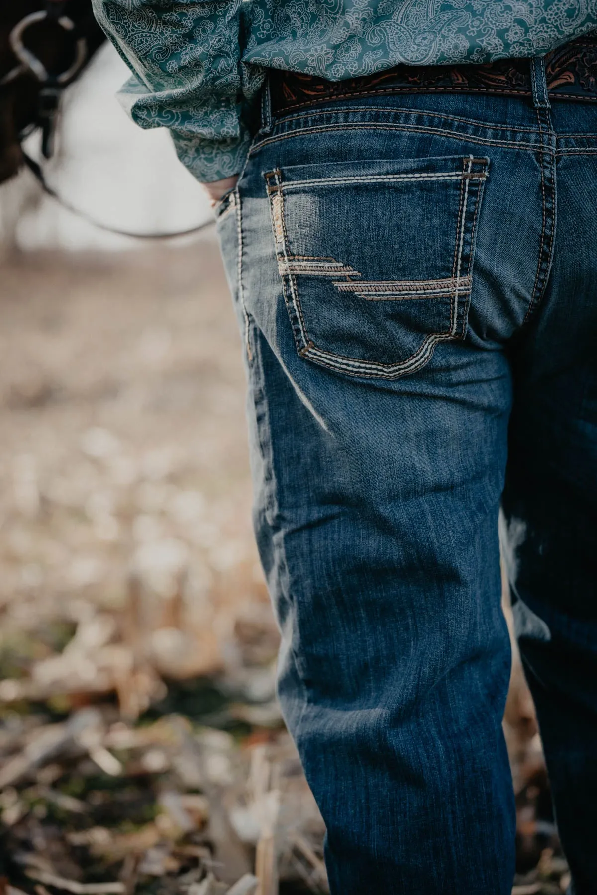 ‘Grant’ Men's CINCH Relaxed Bootcut Jean