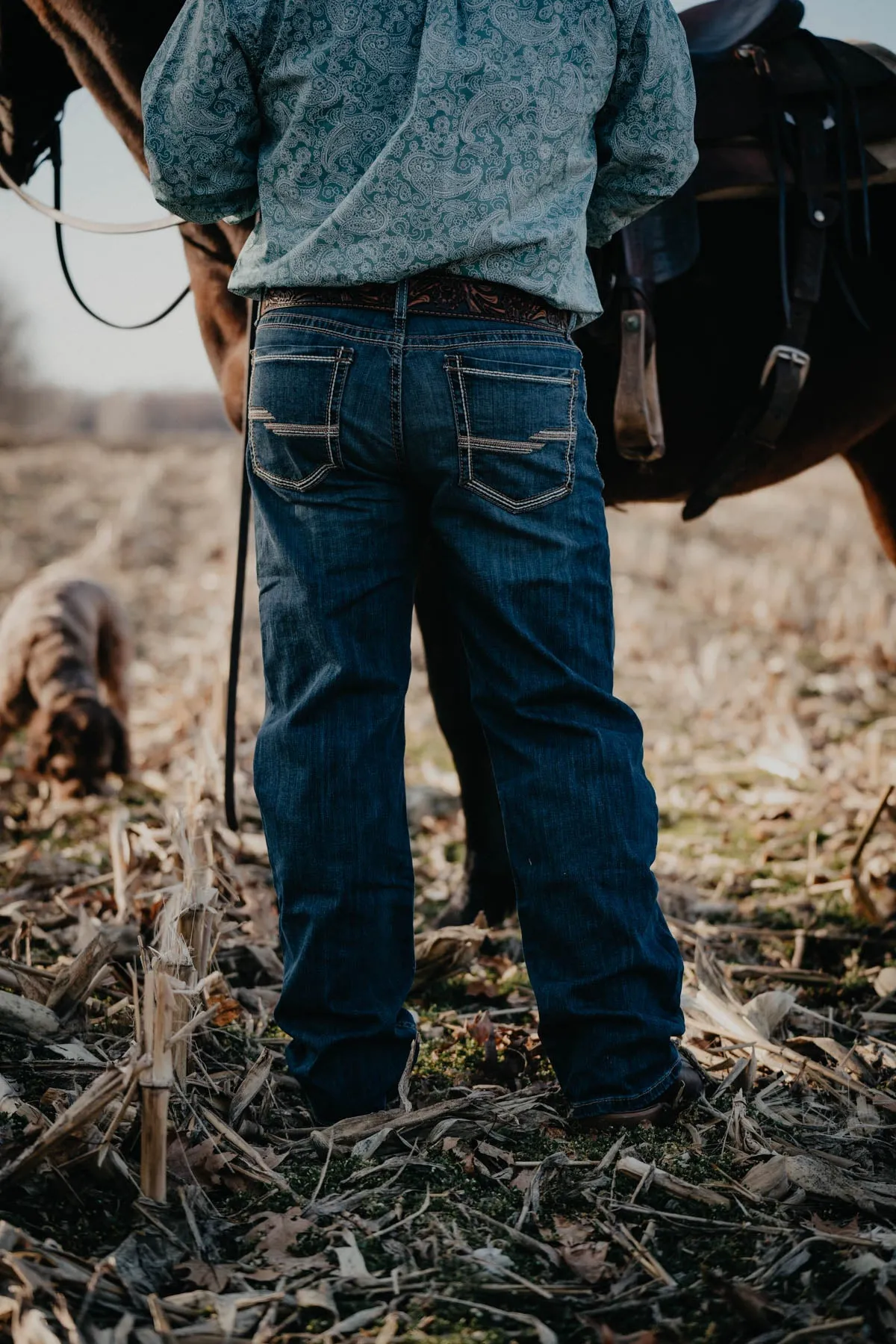 ‘Grant’ Men's CINCH Relaxed Bootcut Jean