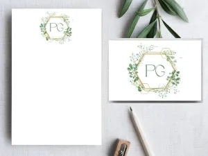 Greenery Stationery Set