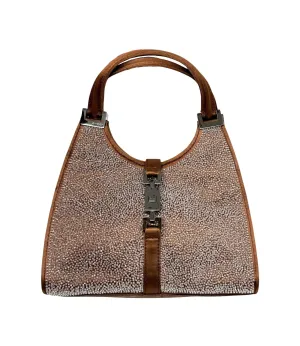 Gucci Brown Beaded Mini Jackie Bag
