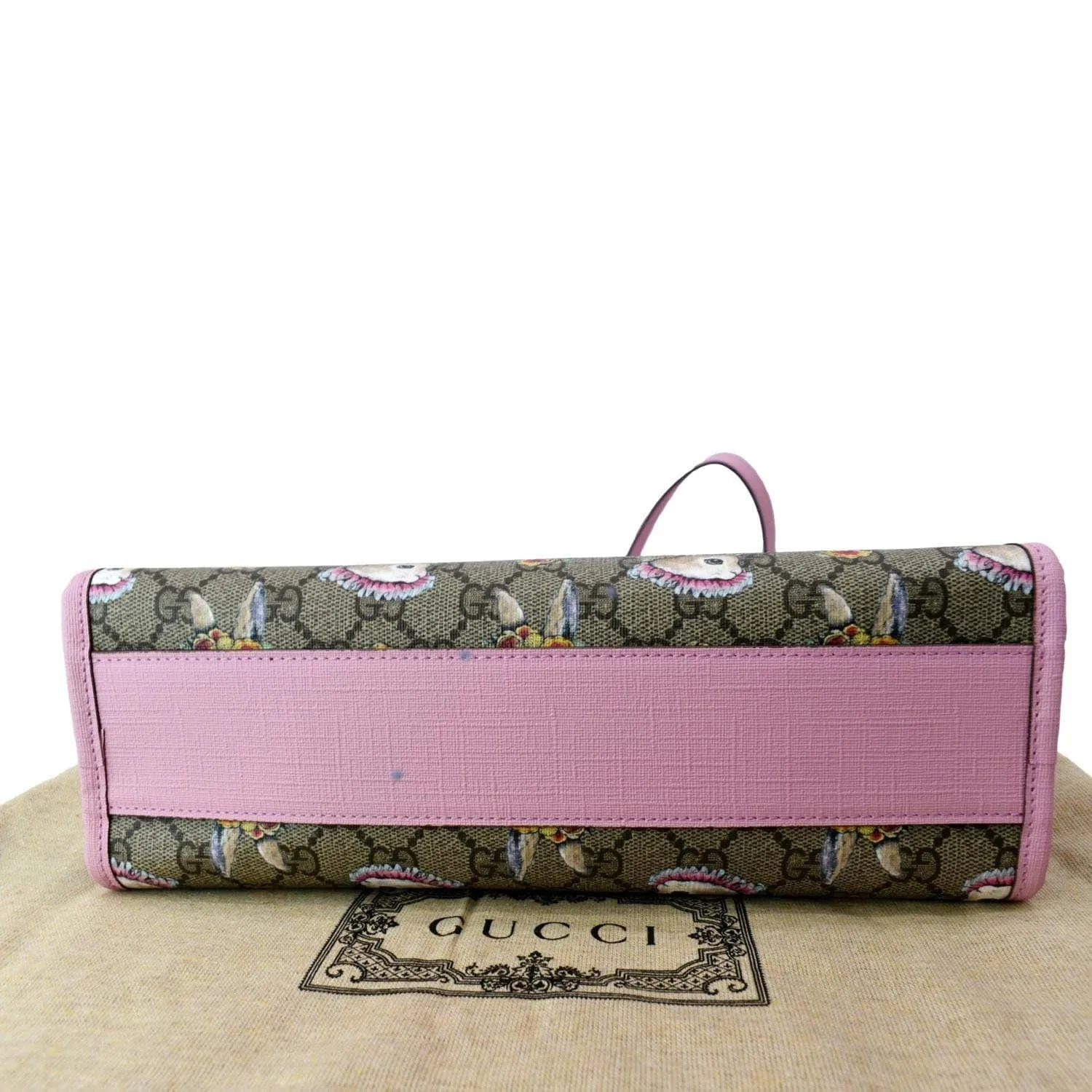 GUCCI Children's Yuko Higuchi GG Supreme Tote Bag Pink 630542