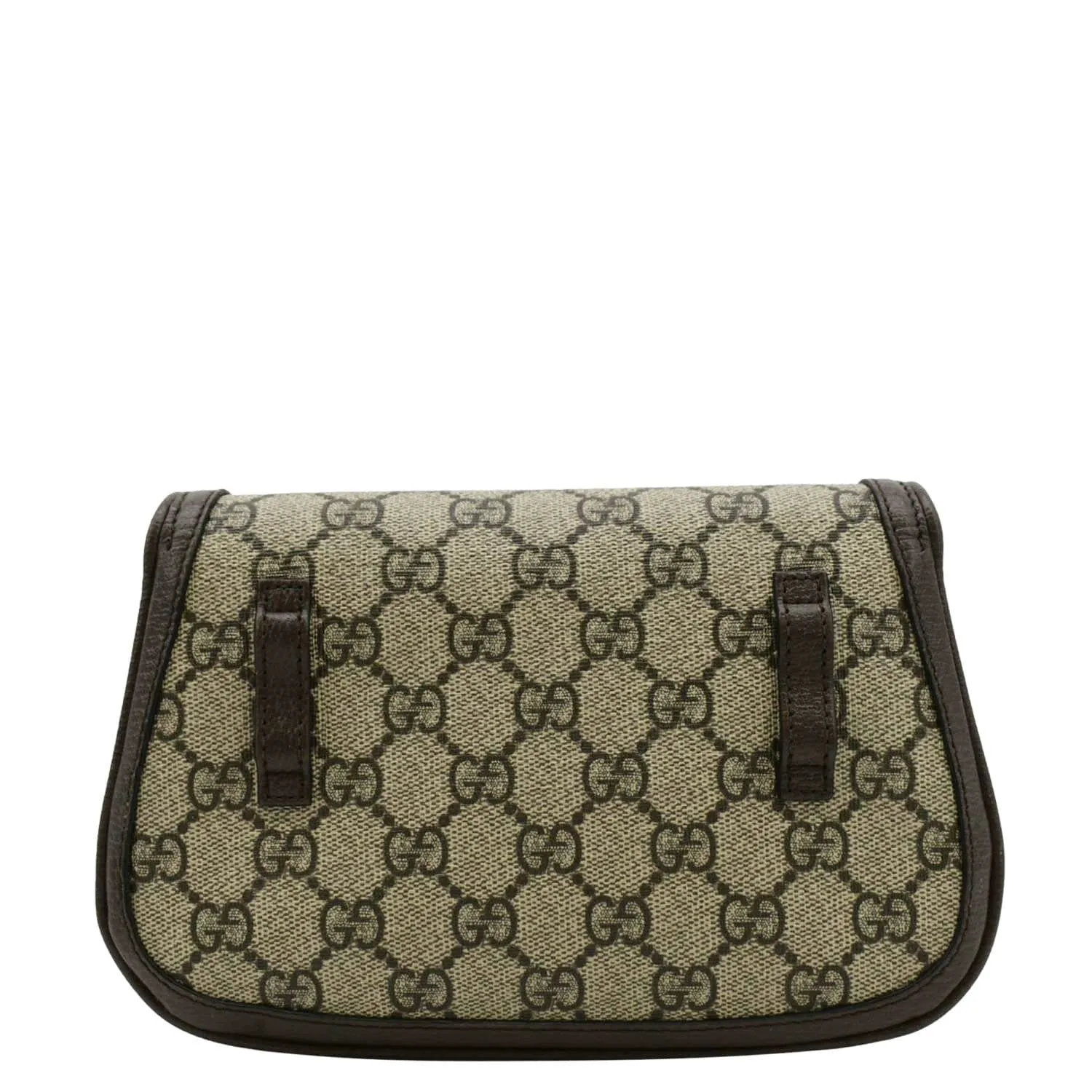 GUCCI Mini Blondie GG Supreme Canvas Belt Bag Beige 703807