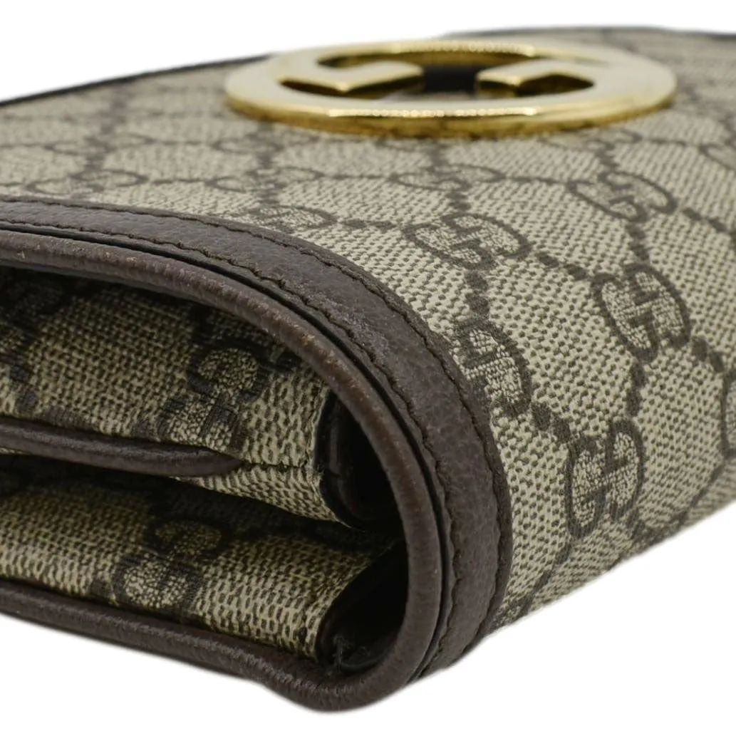 GUCCI Mini Blondie GG Supreme Canvas Belt Bag Beige 703807