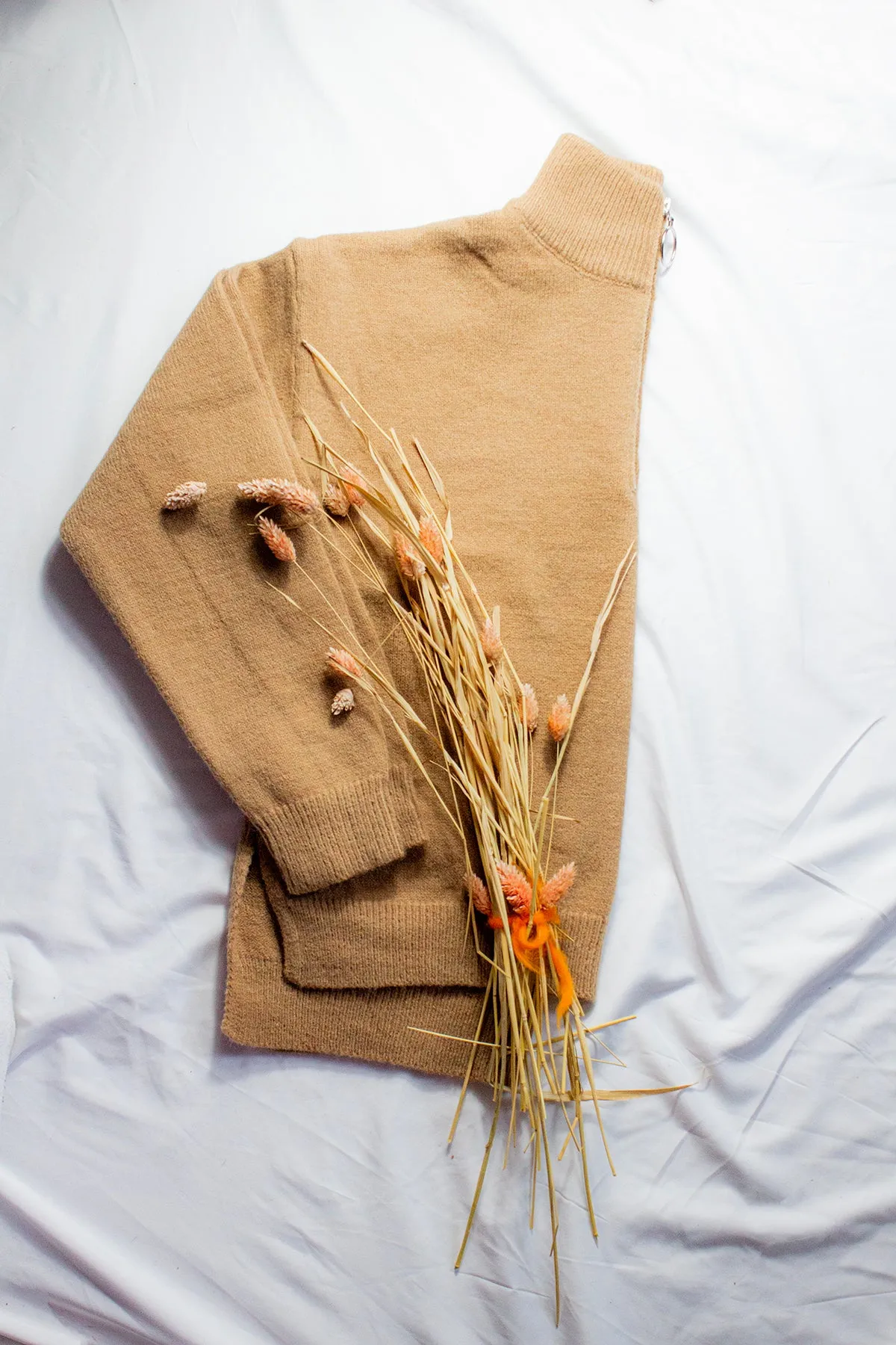 Half Zip Front Pull Over Jumper