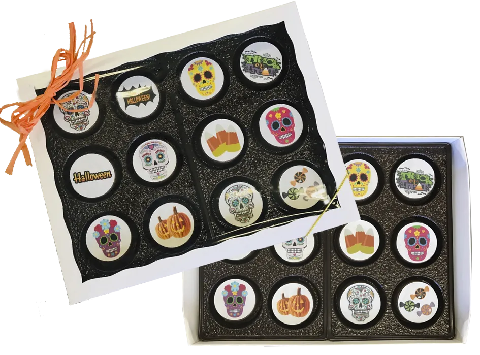 Halloween Themed Chocolate Covered Oreos